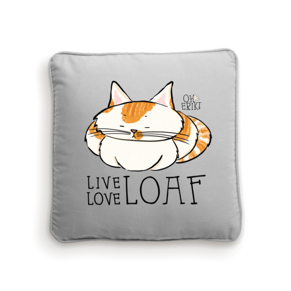 Oh Erik - Live Love Loaf - Piped Cushion Cover