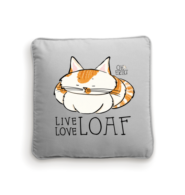 Oh Erik - Live Love Loaf - Piped Cushion Cover