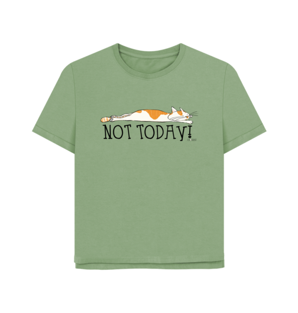 Oh Erik - Not Today - Womens Organic Cotton T-shirt