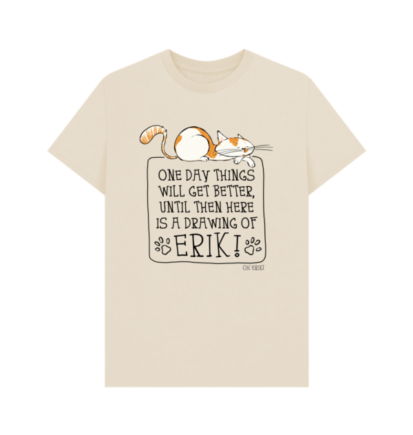 Oh Erik - One Day - Men's Organic Cotton T-shirt - Image 6