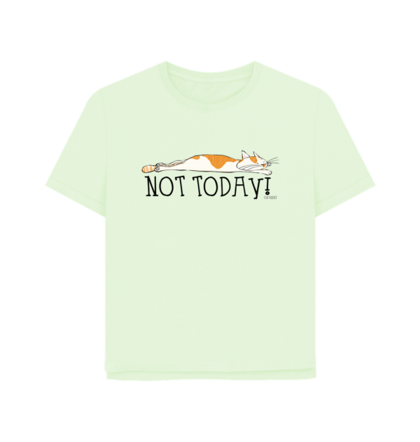 Oh Erik - Not Today - Womens Organic Cotton T-shirt - Image 6