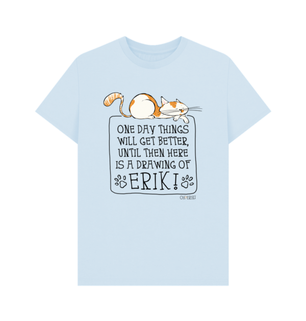 Oh Erik - One Day - Men's Organic Cotton T-shirt - Image 3