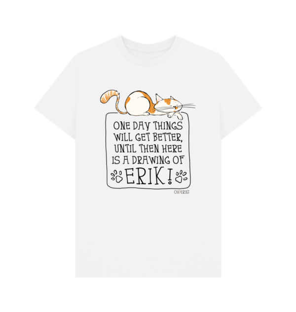 Oh Erik - One Day - Men's Organic Cotton T-shirt - Image 2