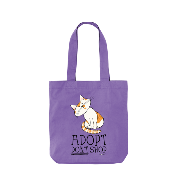 Oh Erik - Adopt Dont Shop - Organic Twill Tote Bag - Image 3