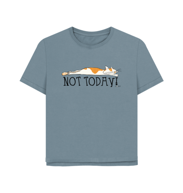 Oh Erik - Not Today - Womens Organic Cotton T-shirt - Image 7