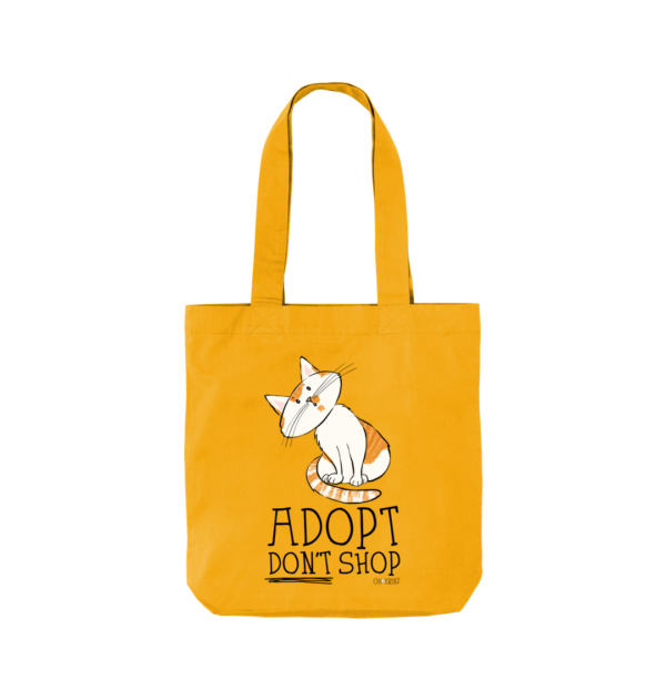 Oh Erik - Adopt Dont Shop - Organic Twill Tote Bag - Image 4