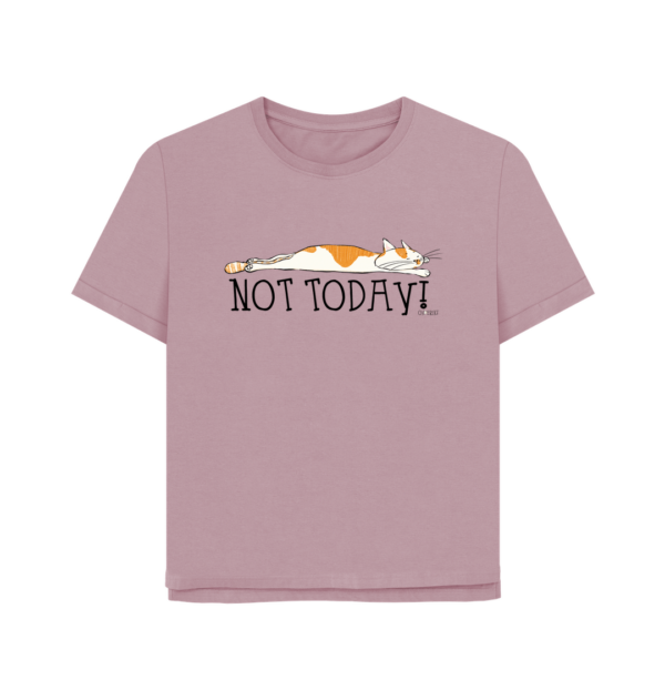 Oh Erik - Not Today - Womens Organic Cotton T-shirt - Image 5