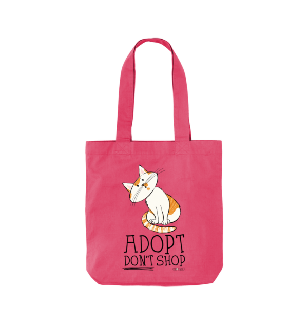 Oh Erik - Adopt Dont Shop - Organic Twill Tote Bag - Image 2